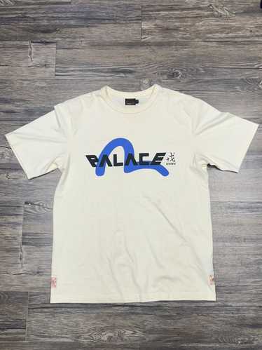 Evisu × Palace Evisu x Palace Text T-Shirt - image 1