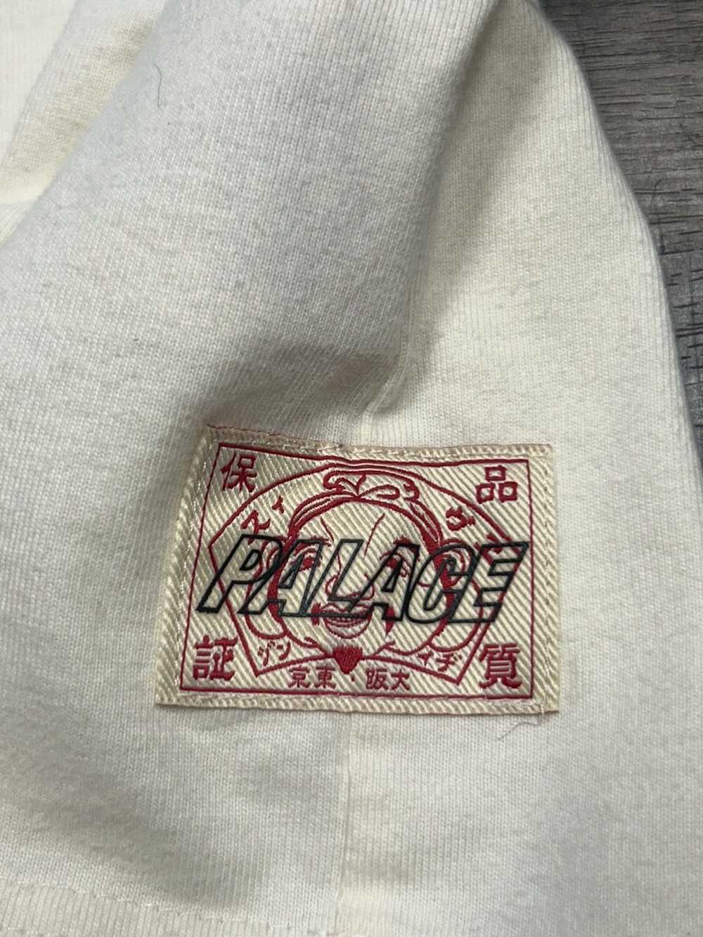 Evisu × Palace Evisu x Palace Text T-Shirt - image 4