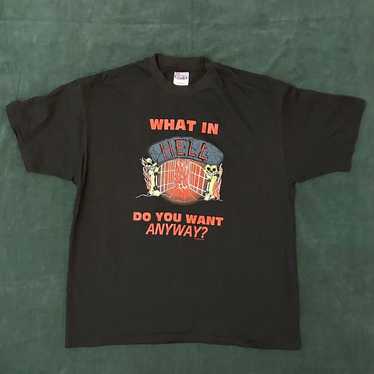 Hanes Rare 1990s hell or heaven tee