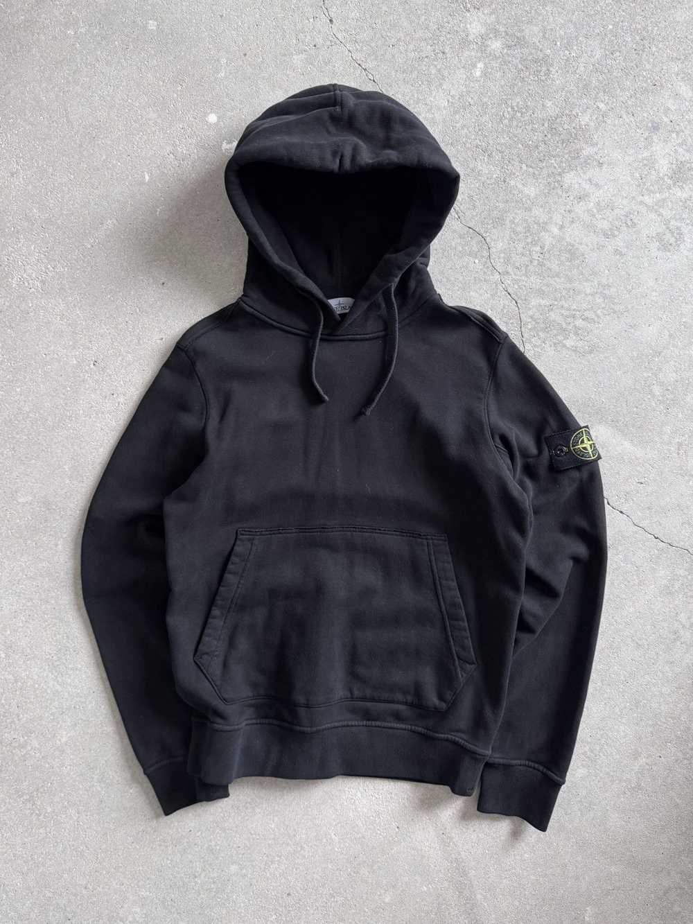 Stone Island Stone Island Black Hoodie - image 1