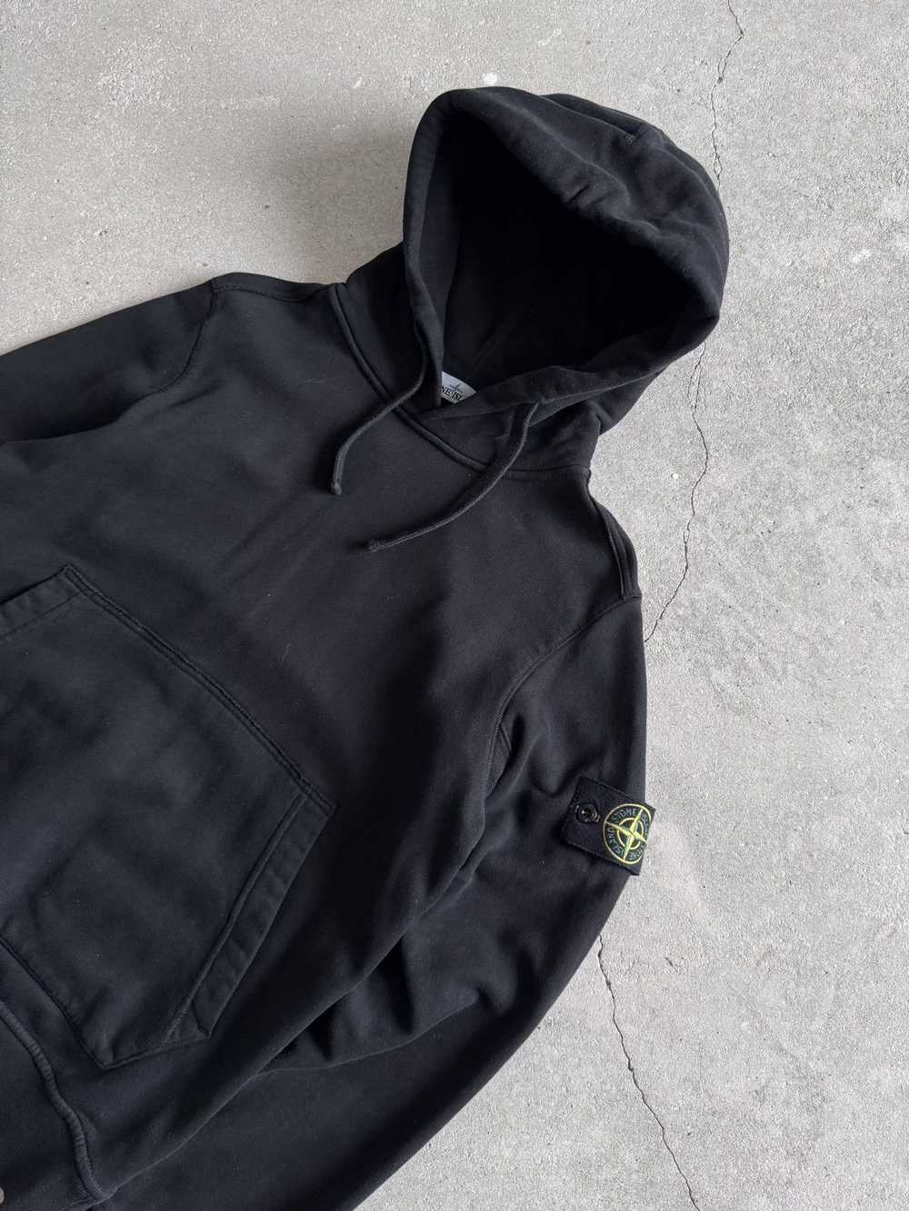 Stone Island Stone Island Black Hoodie - image 3