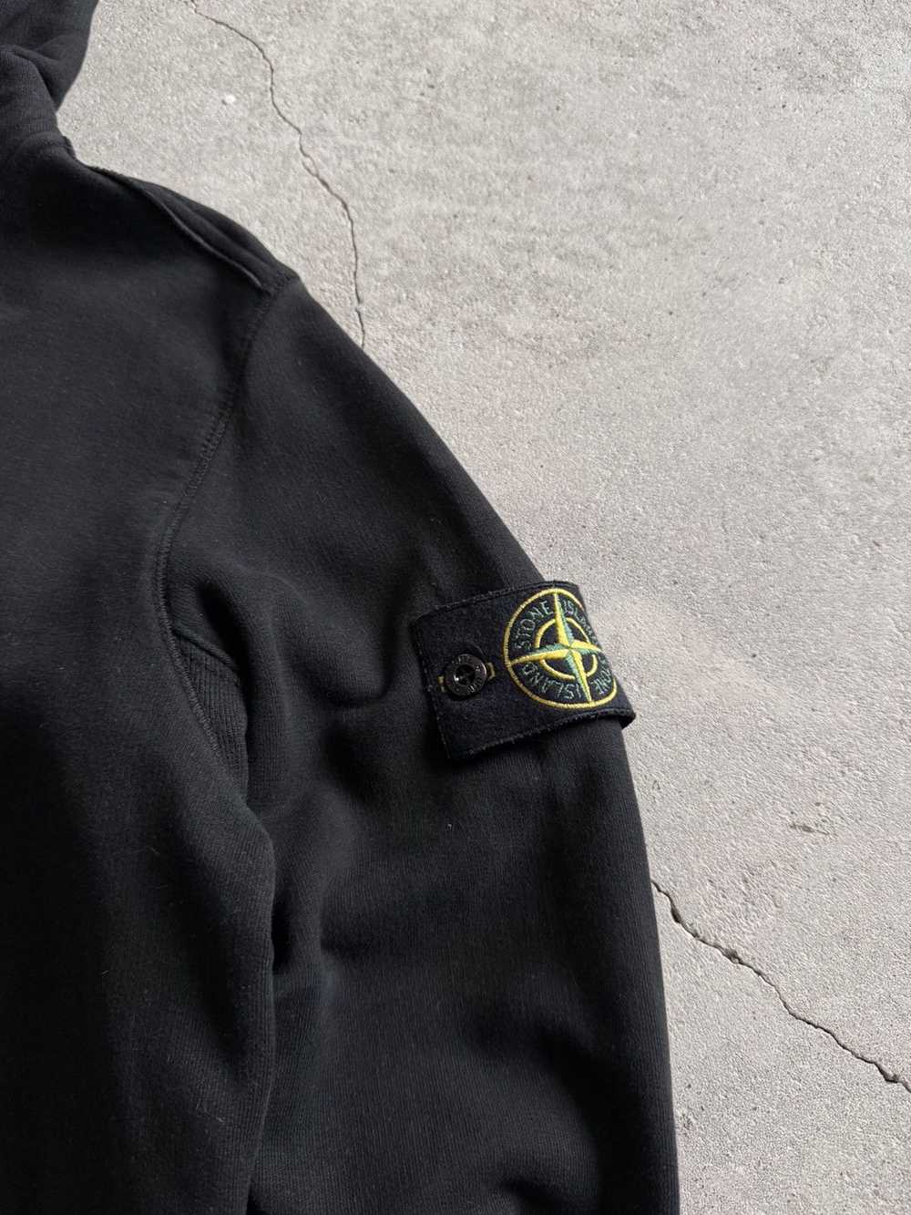 Stone Island Stone Island Black Hoodie - image 4