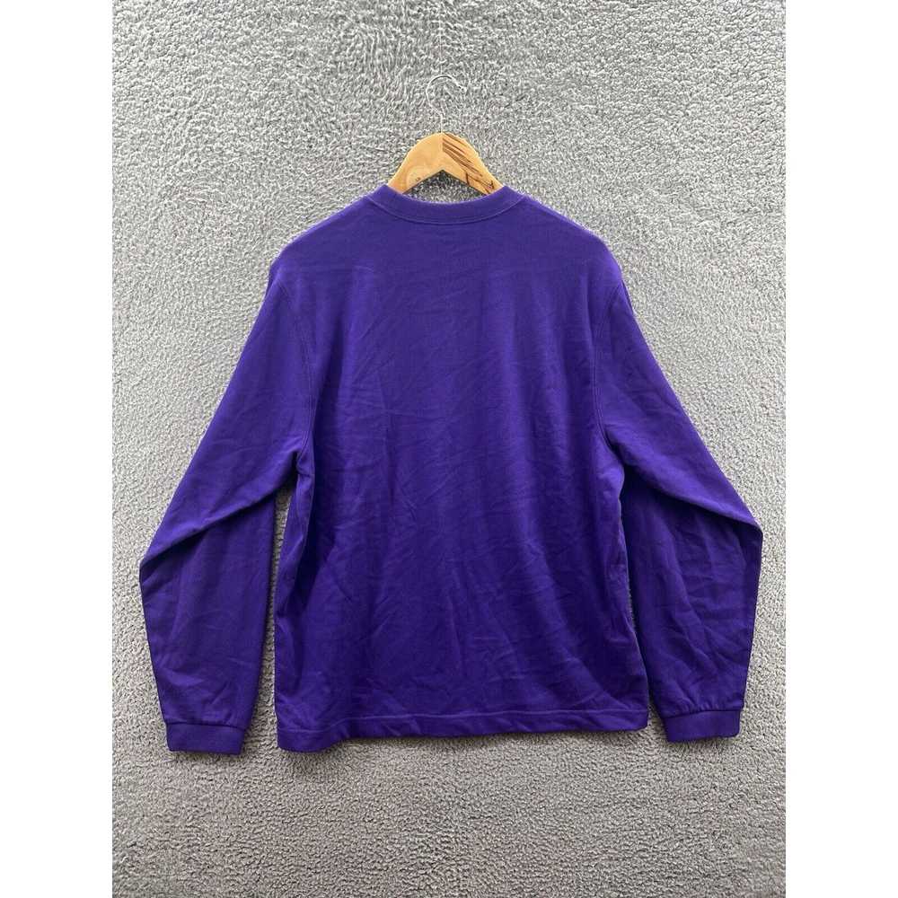 Nike Nike Solo Swoosh Purple Long Sleeve Size Med… - image 2