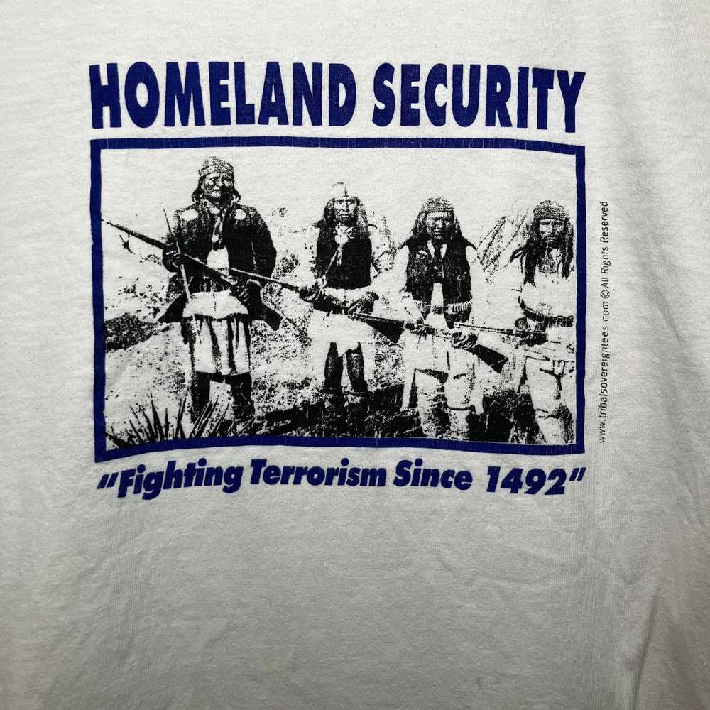 Vintage Vintage 90s Homeland security Tee Size 2XL - image 4