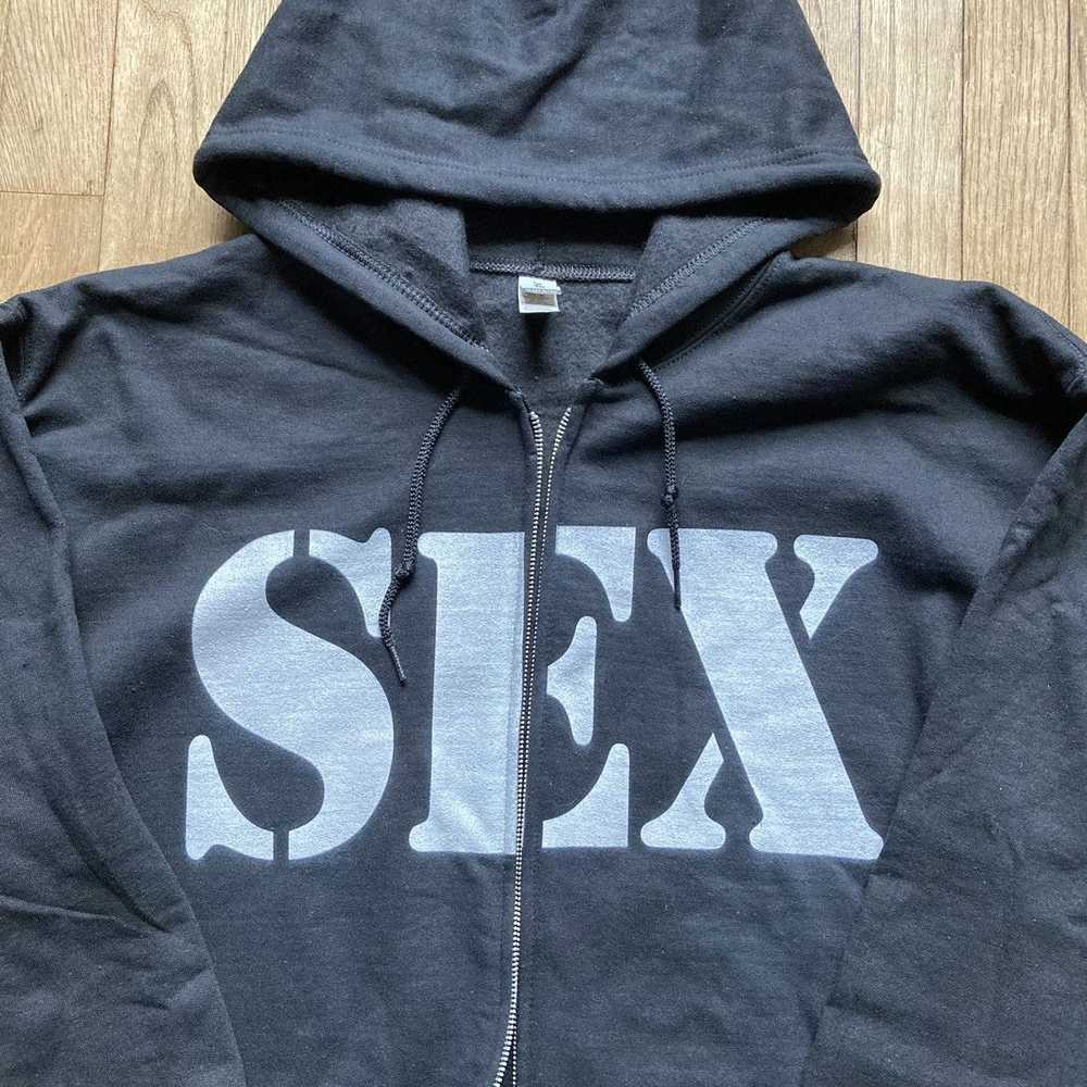 Japanese Brand × Streetwear “Sex” Zip up Hoodie - image 3