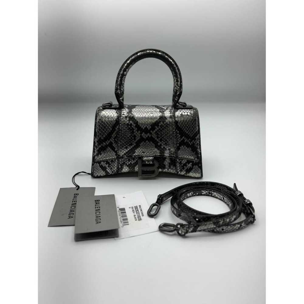 Balenciaga Hourglass leather handbag - image 2