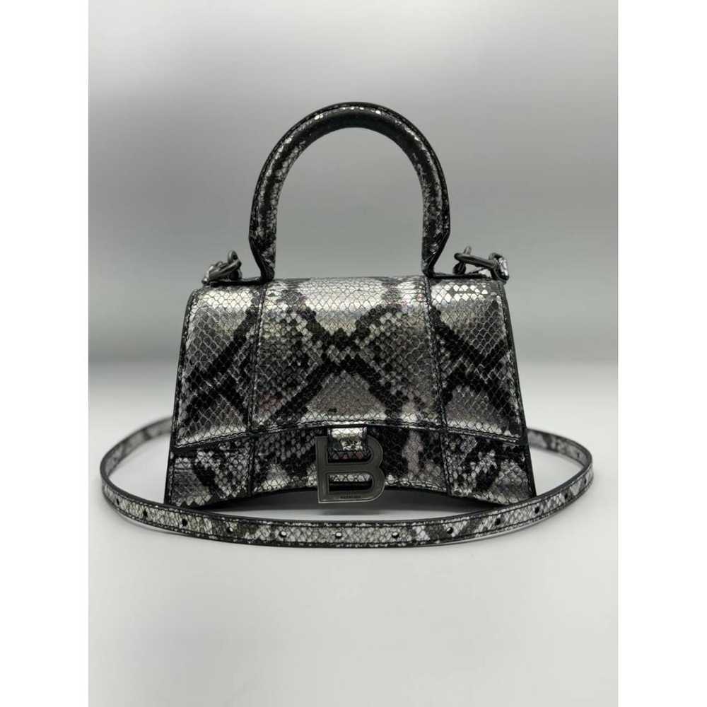 Balenciaga Hourglass leather handbag - image 3