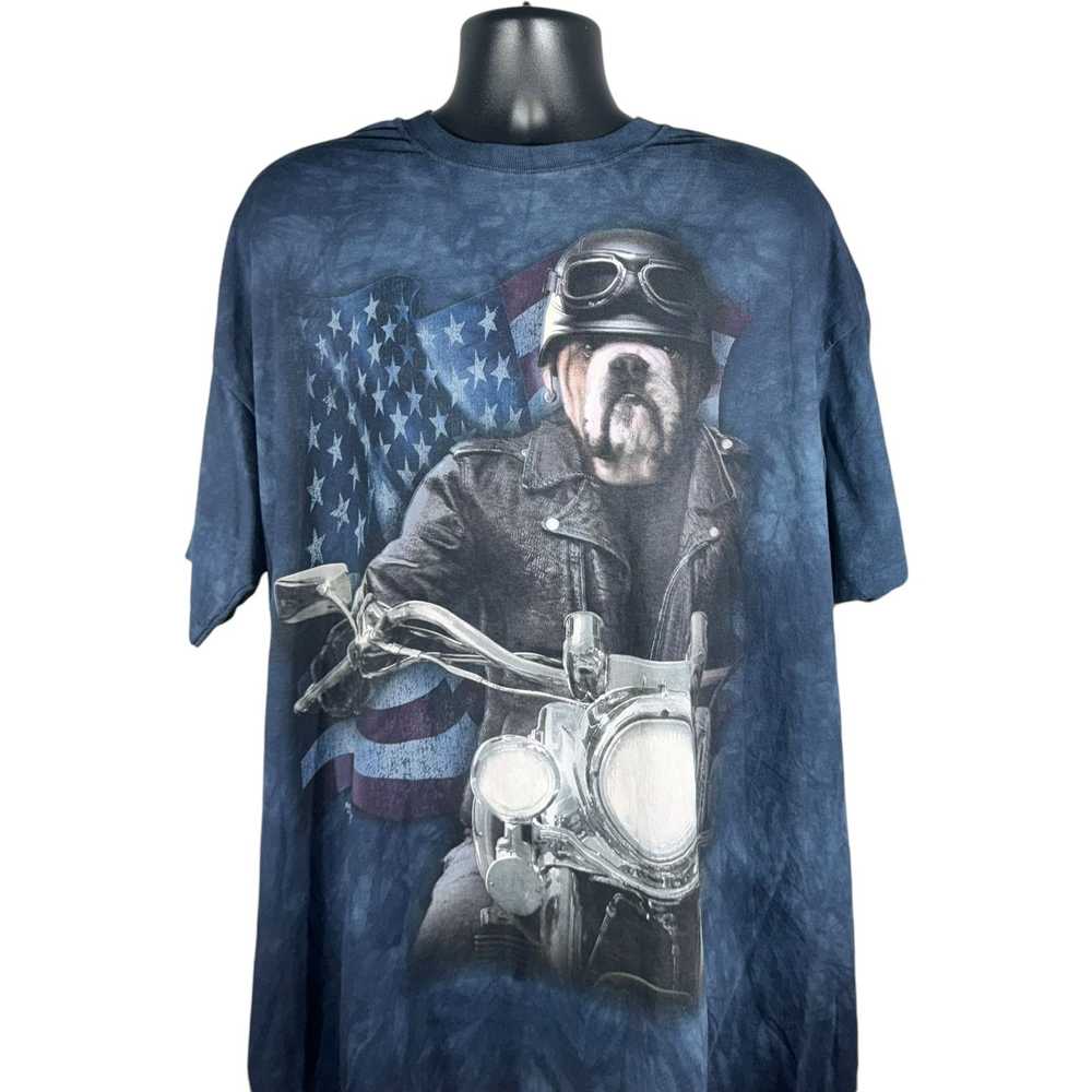 Other AOP Tie Dye Pug Biker Tee - image 2