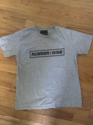 Number (N)ine Grey Number (N)ine music shirt