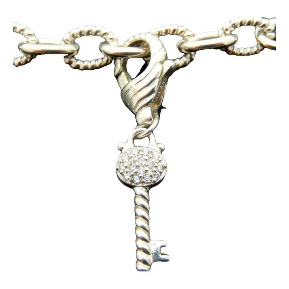 Judith Ripka Silver necklace - image 1