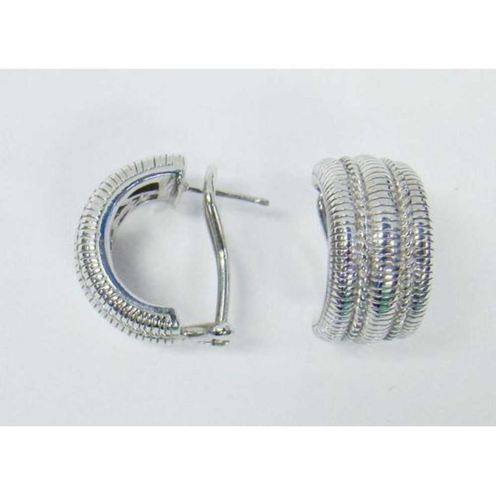 Judith Ripka Silver earrings - image 8