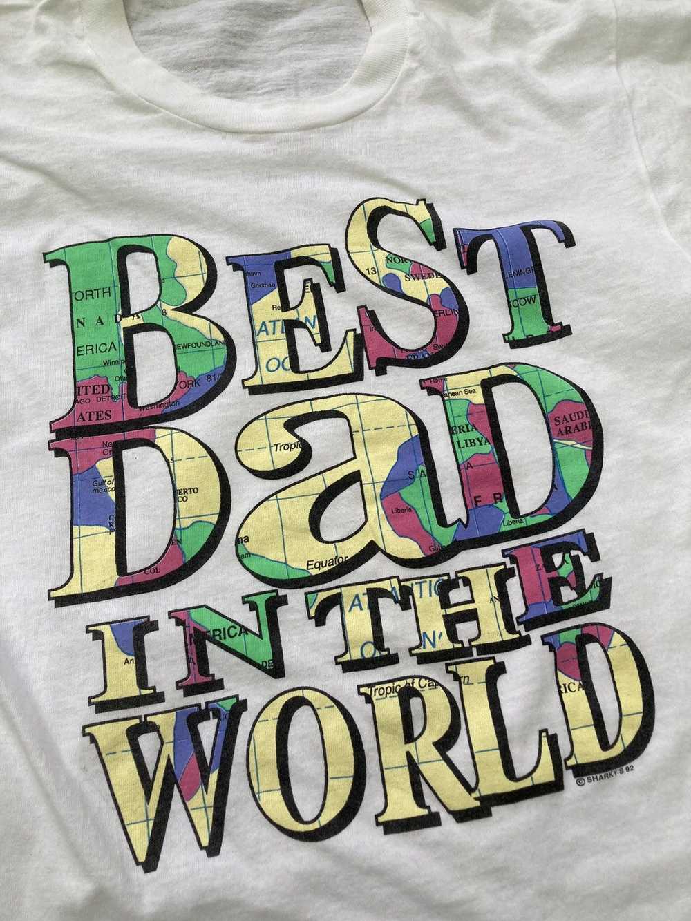 Made In Usa × Vintage Vintage best dad in the wor… - image 2