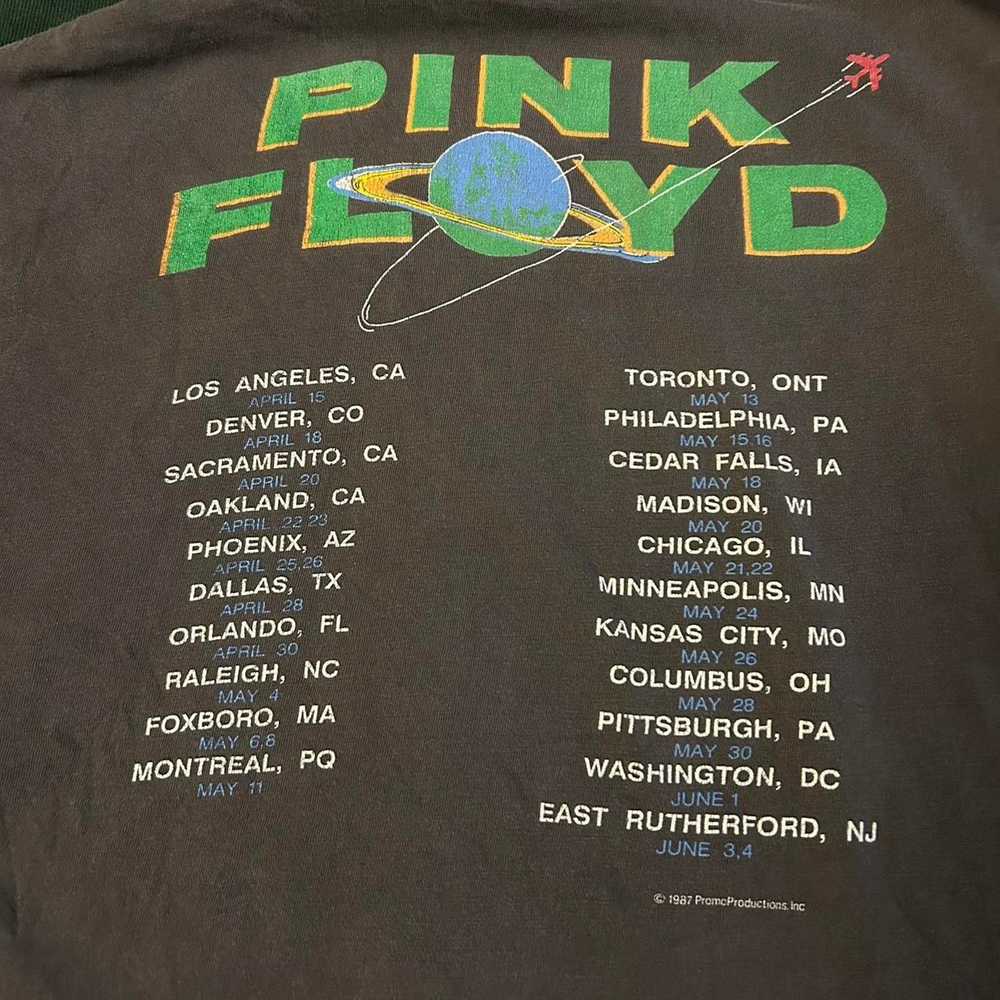 Pink Floyd Vintage 1987 pink floyd world - image 6