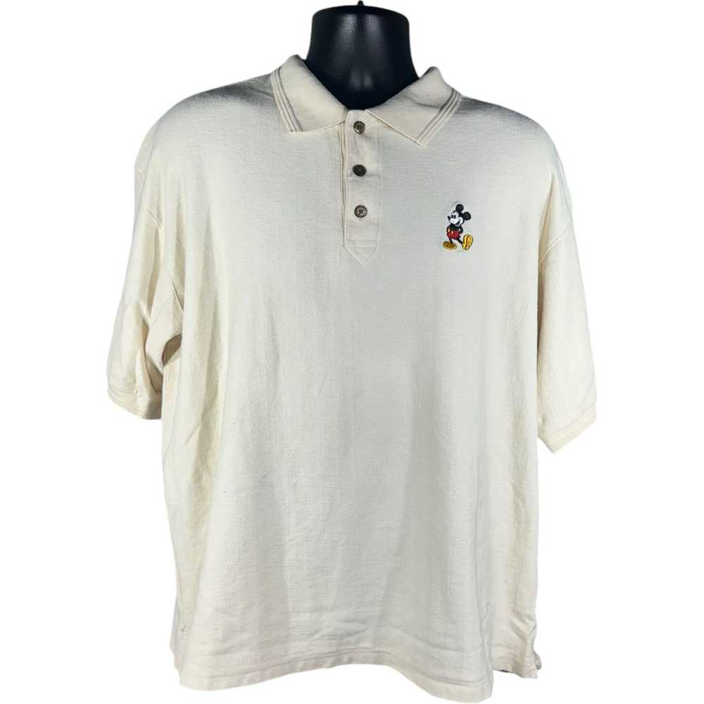 Disney Disney Mickey Mouse Logo Short Sleeve Polo - image 1