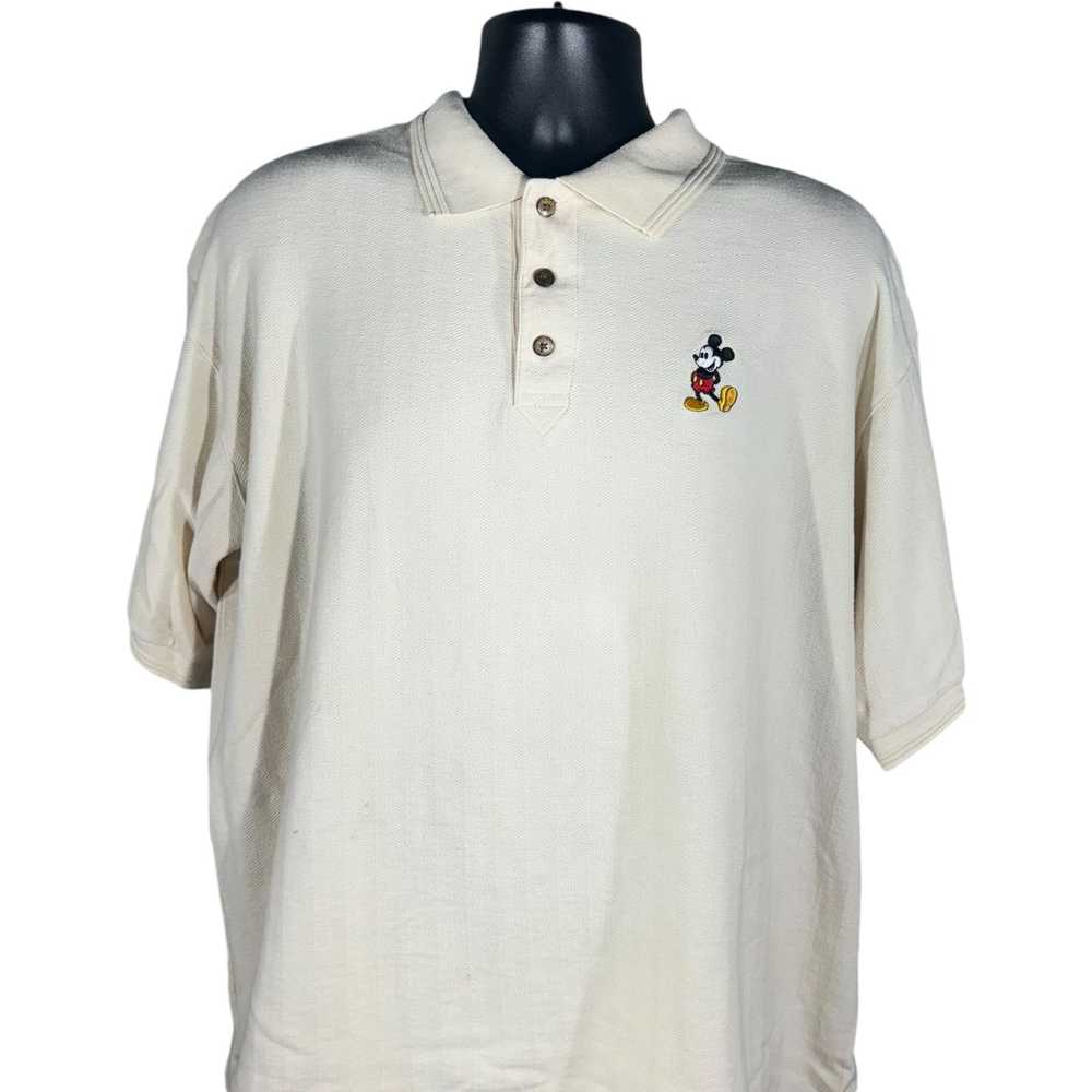 Disney Disney Mickey Mouse Logo Short Sleeve Polo - image 3