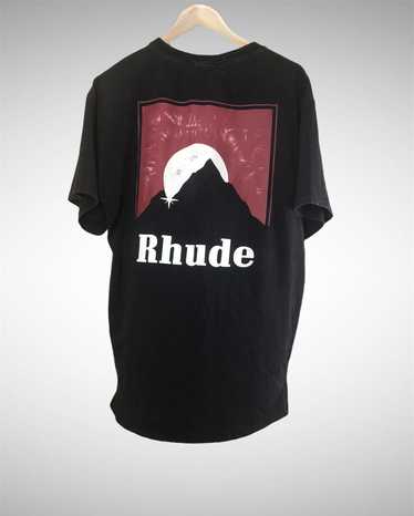 Rhude logo tshirt with - Gem