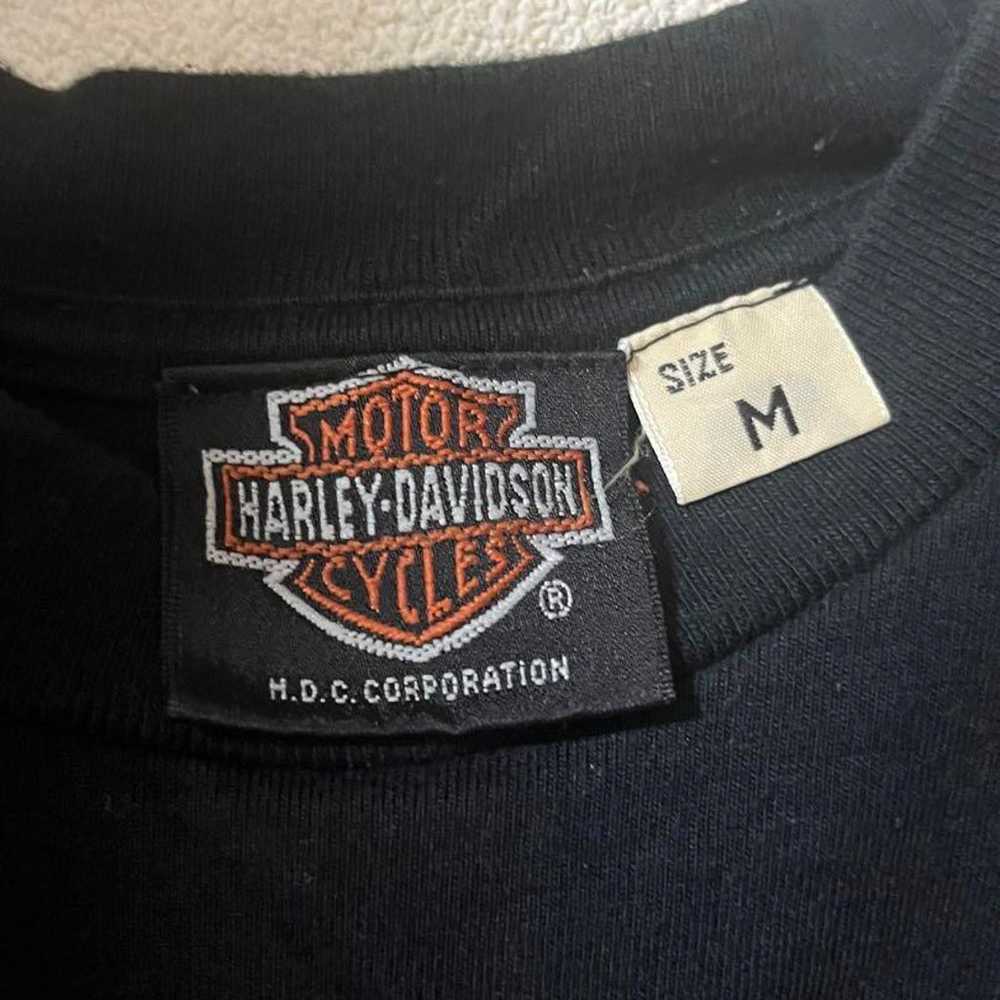 HARLEY-DAVIDSON T-shirt Size M Black - image 3