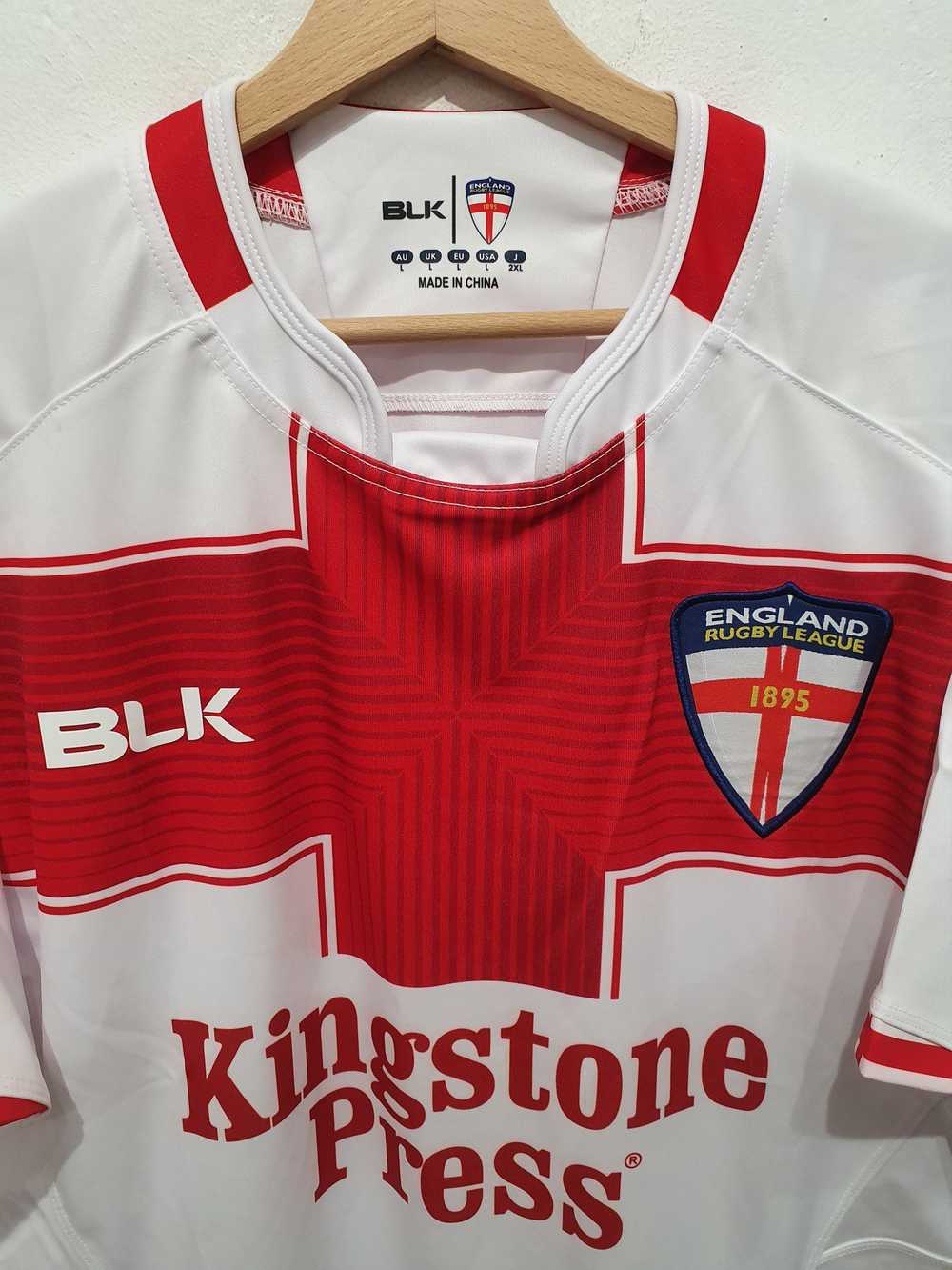 England Rugby League × Jersey × Sportswear BLK EN… - image 3