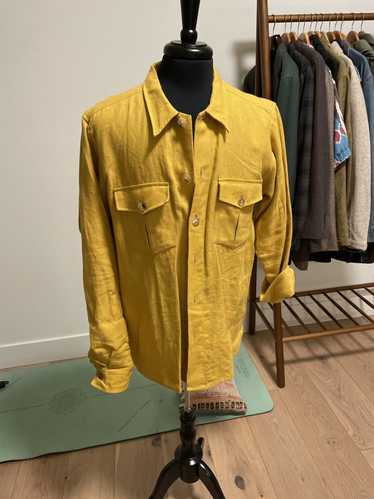 Drakes Linen Overshirt