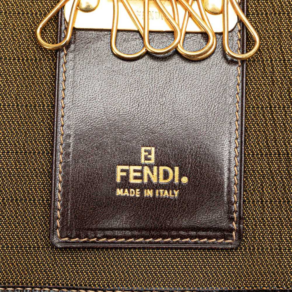 Fendi Fendi Zucca Canvas Key Holder - image 6