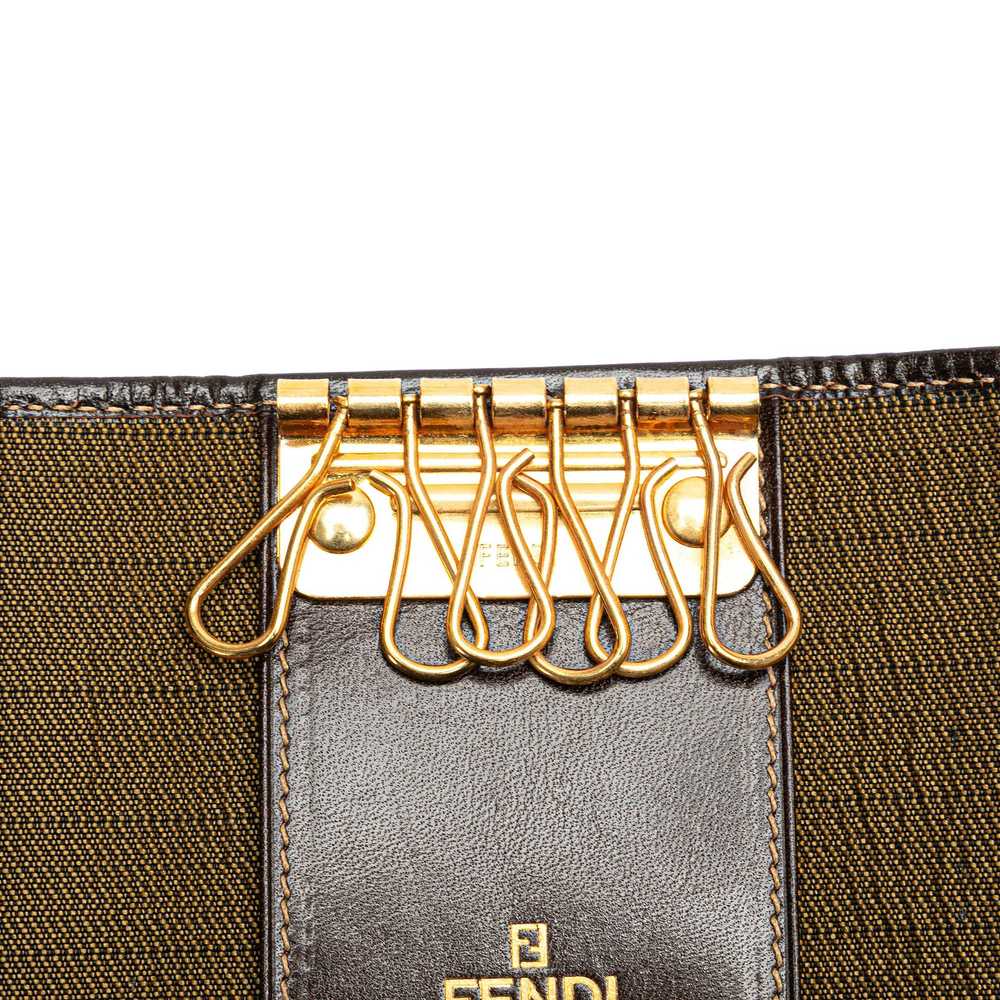 Fendi Fendi Zucca Canvas Key Holder - image 7