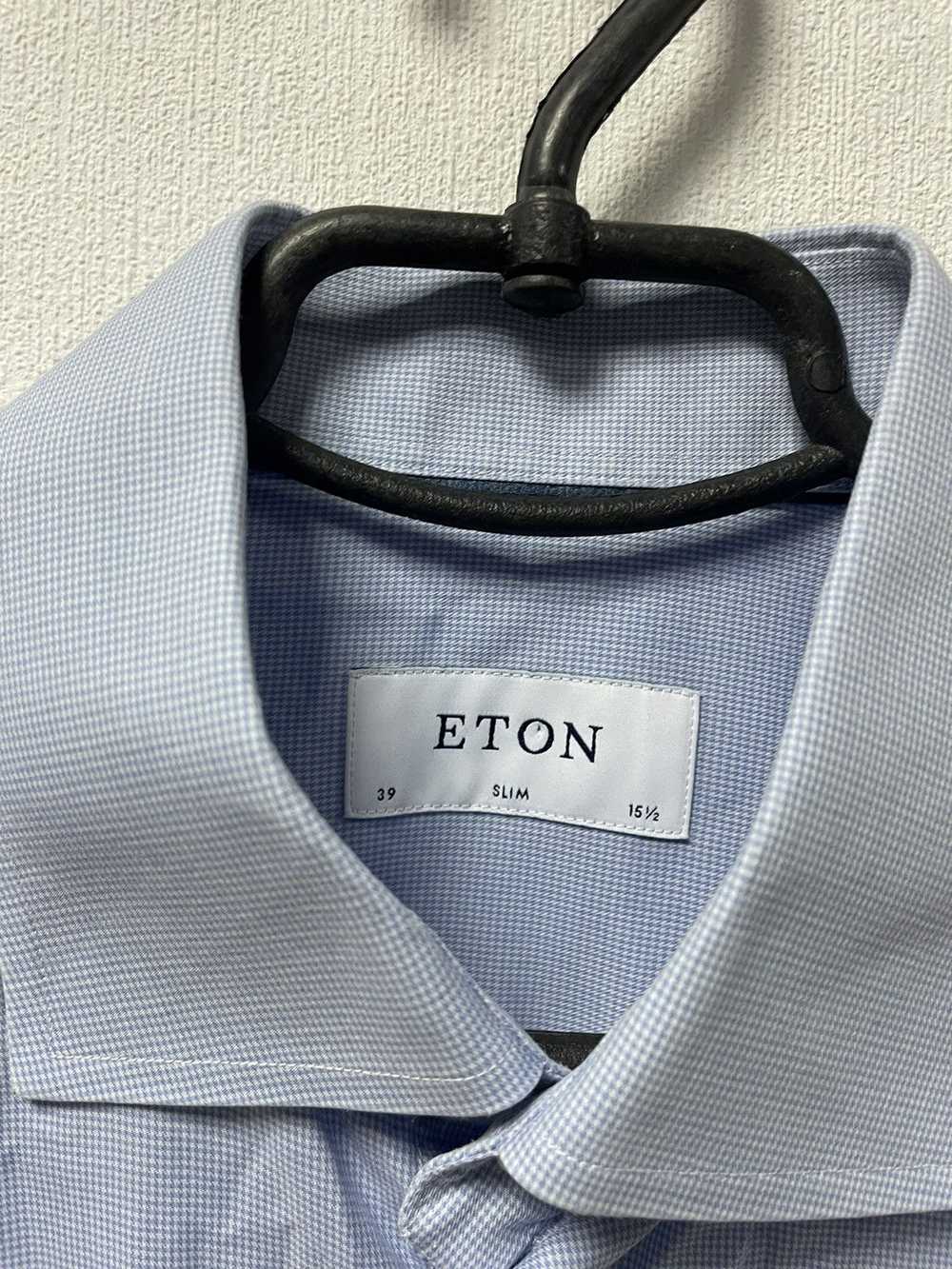 Designer × Eton × Luxury Very Rare Shirts Eton Sl… - image 4