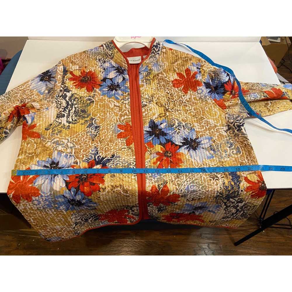 Other womens floral jacket open front alfred dunn… - image 11