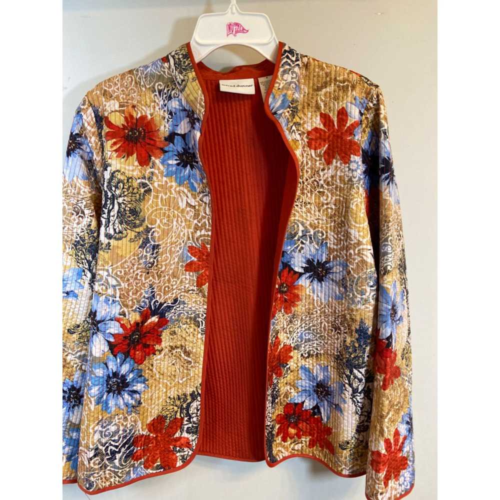 Other womens floral jacket open front alfred dunn… - image 1