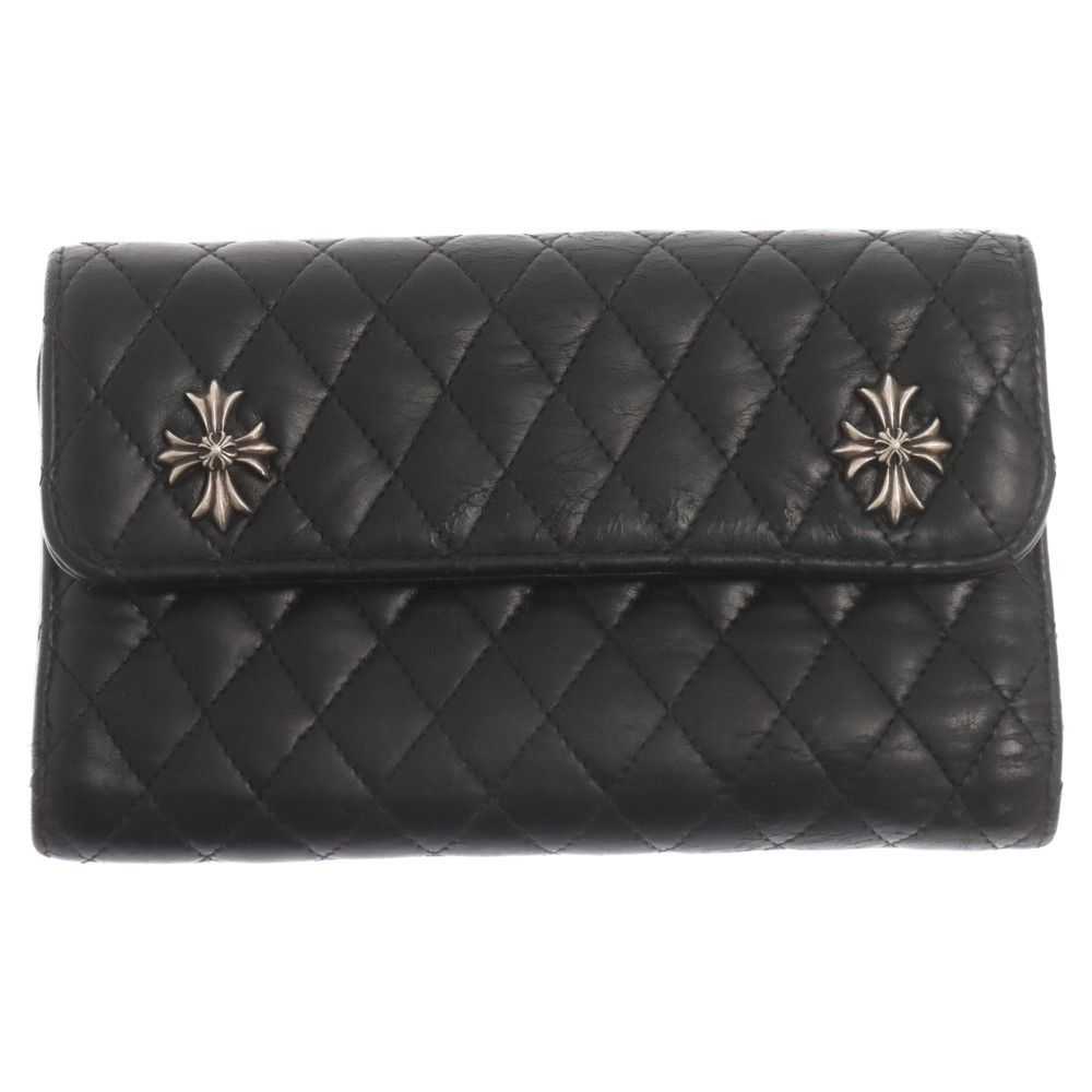 Chrome Hearts Chrome Hearts Wave Quilted Leather … - image 1