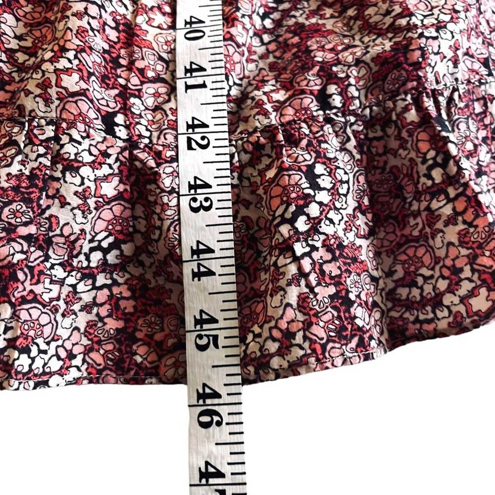 Ba&sh BA&SH Ines floral print exaggerated collar … - image 11