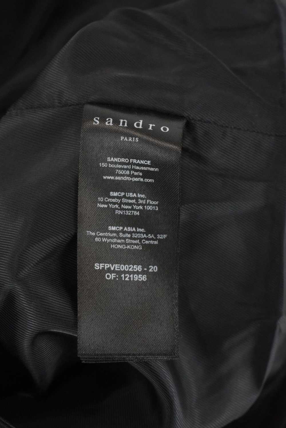 Sandro SANDRO Jacket Women's MEDIUM Lamb Leather … - image 9