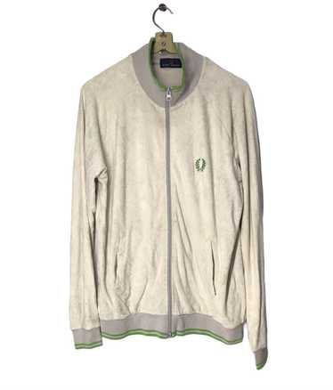 Fred Perry × Vintage Fred perry sweatshirt zipper