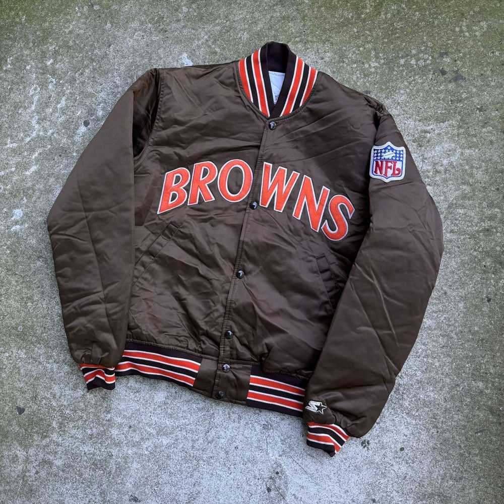 NFL × Starter × Vintage VINTAGE 90s CLEVELAND BRO… - image 2