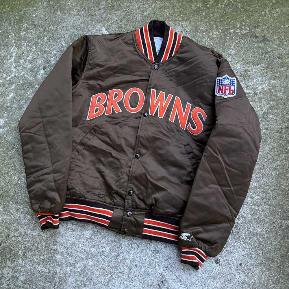 NFL × Starter × Vintage VINTAGE 90s CLEVELAND BRO… - image 3