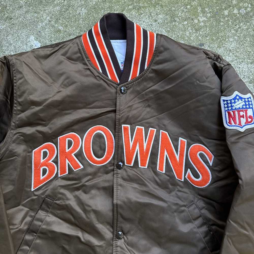 NFL × Starter × Vintage VINTAGE 90s CLEVELAND BRO… - image 6