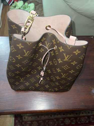 Louis Vuitton LV Monogram Neonoe MM Rose Poudre