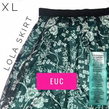 LuLaRoe unicorn Lola Skirt XL