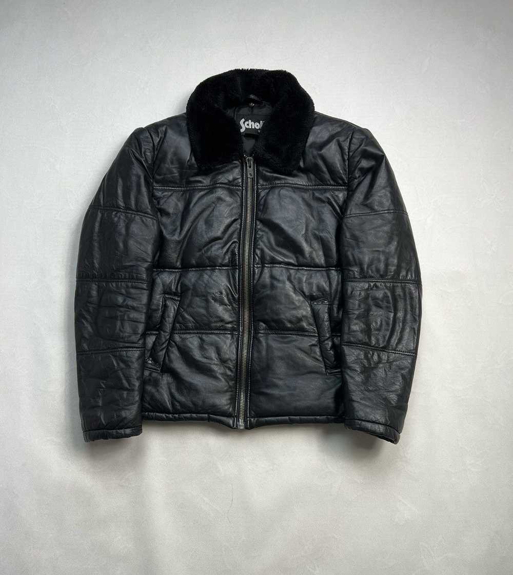 Schott × Vintage Leather Jacket Schott vintage bl… - image 1