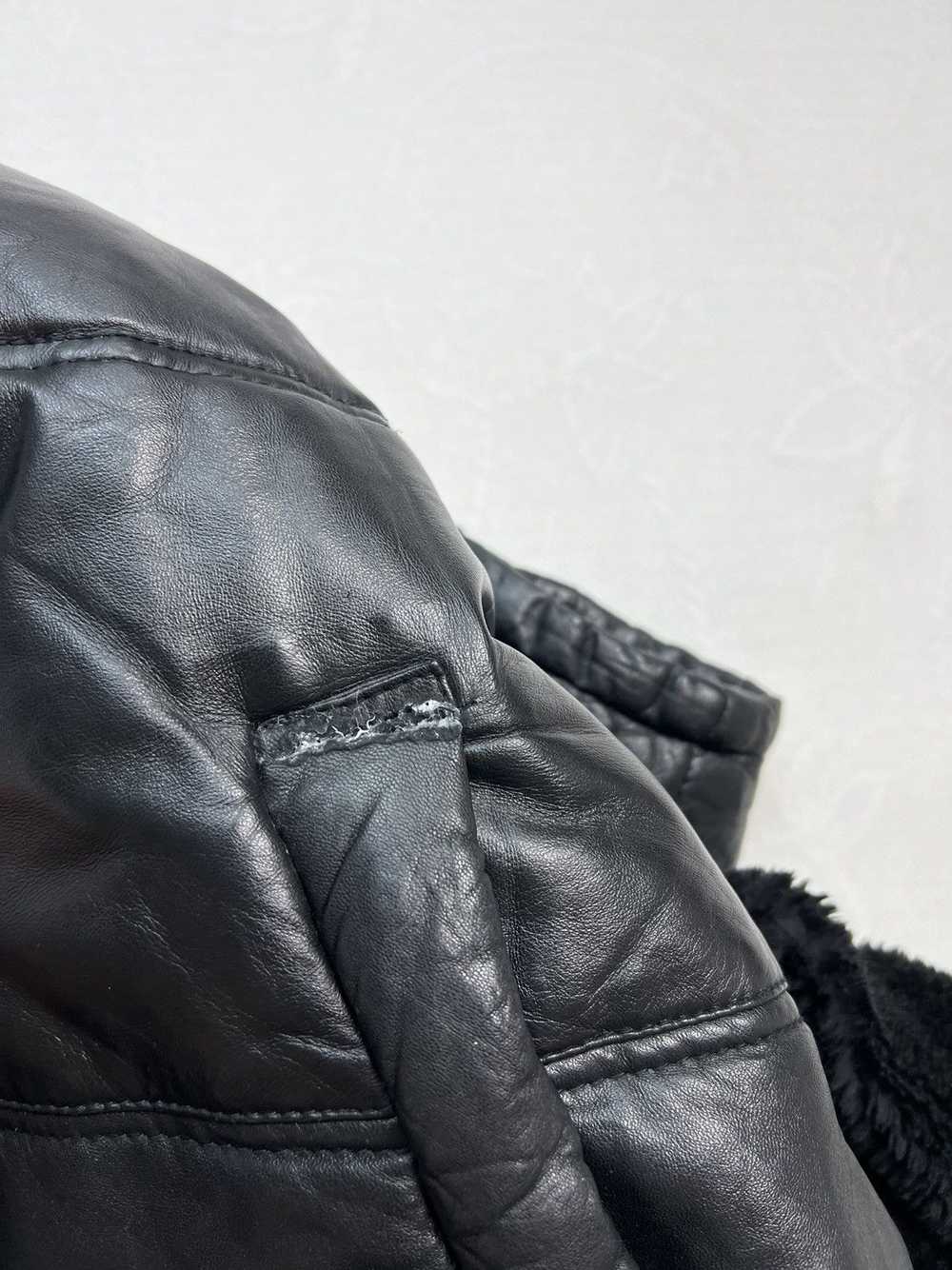 Schott × Vintage Leather Jacket Schott vintage bl… - image 6