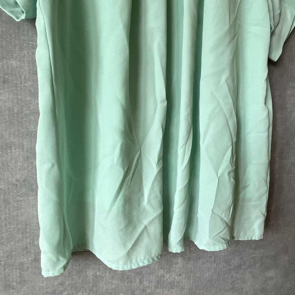 "Medume" shirt blouse short sleeve [36] pullover … - image 6