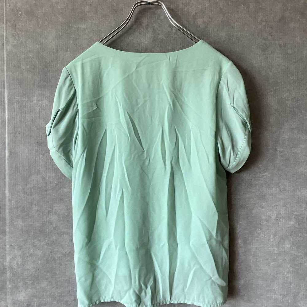 "Medume" shirt blouse short sleeve [36] pullover … - image 7