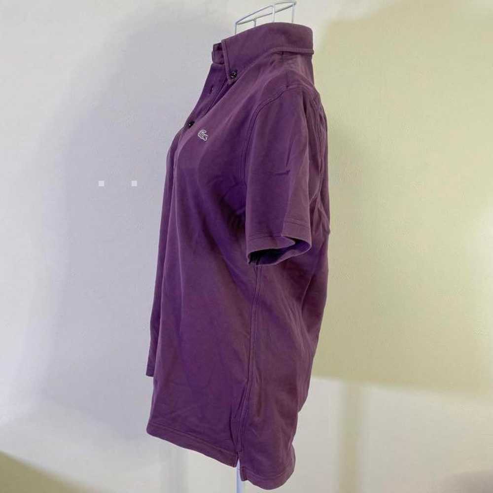 LACOSTE Purple Polo Shirt - image 3