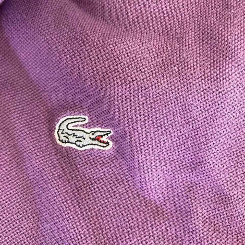 LACOSTE Purple Polo Shirt - image 6