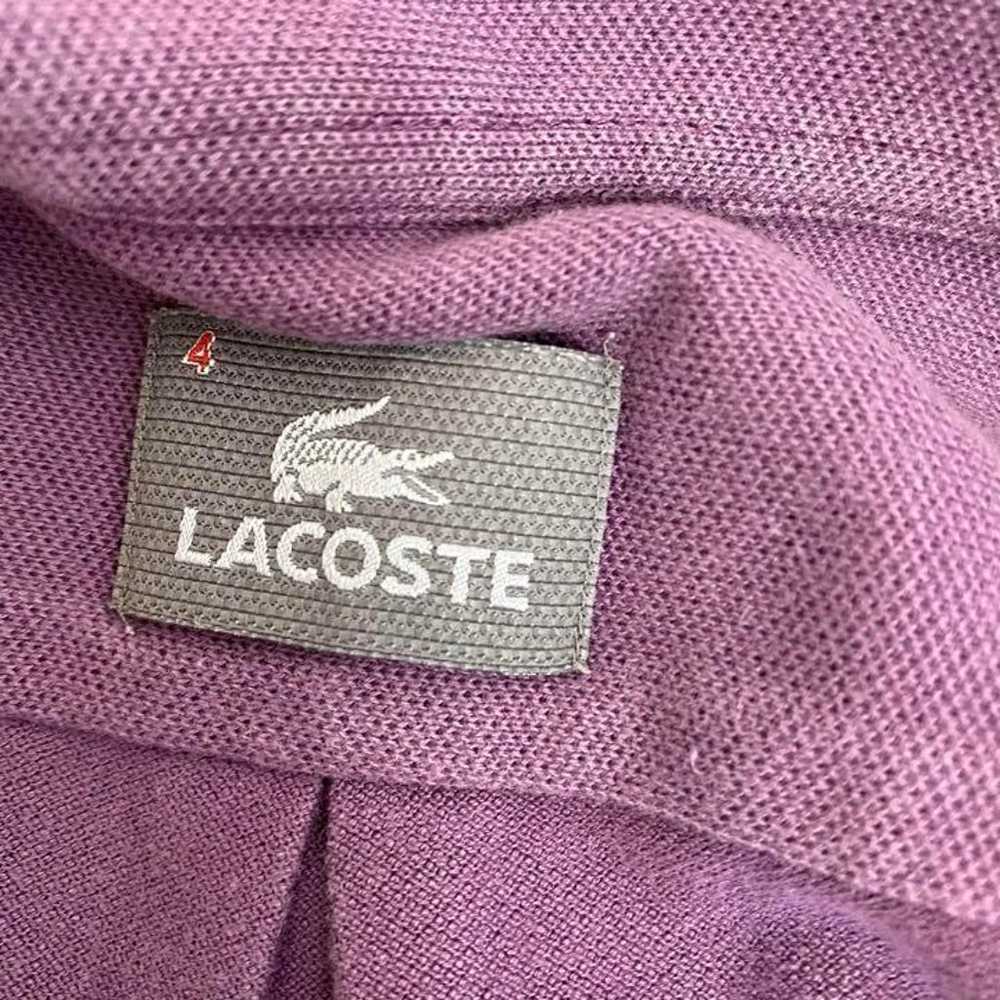 LACOSTE Purple Polo Shirt - image 7