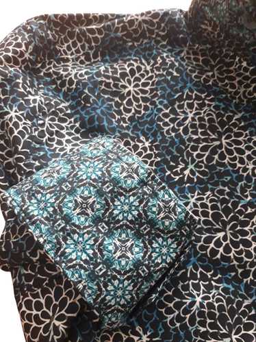 Robert Graham Blue White Black Floral Size 2XL - image 1