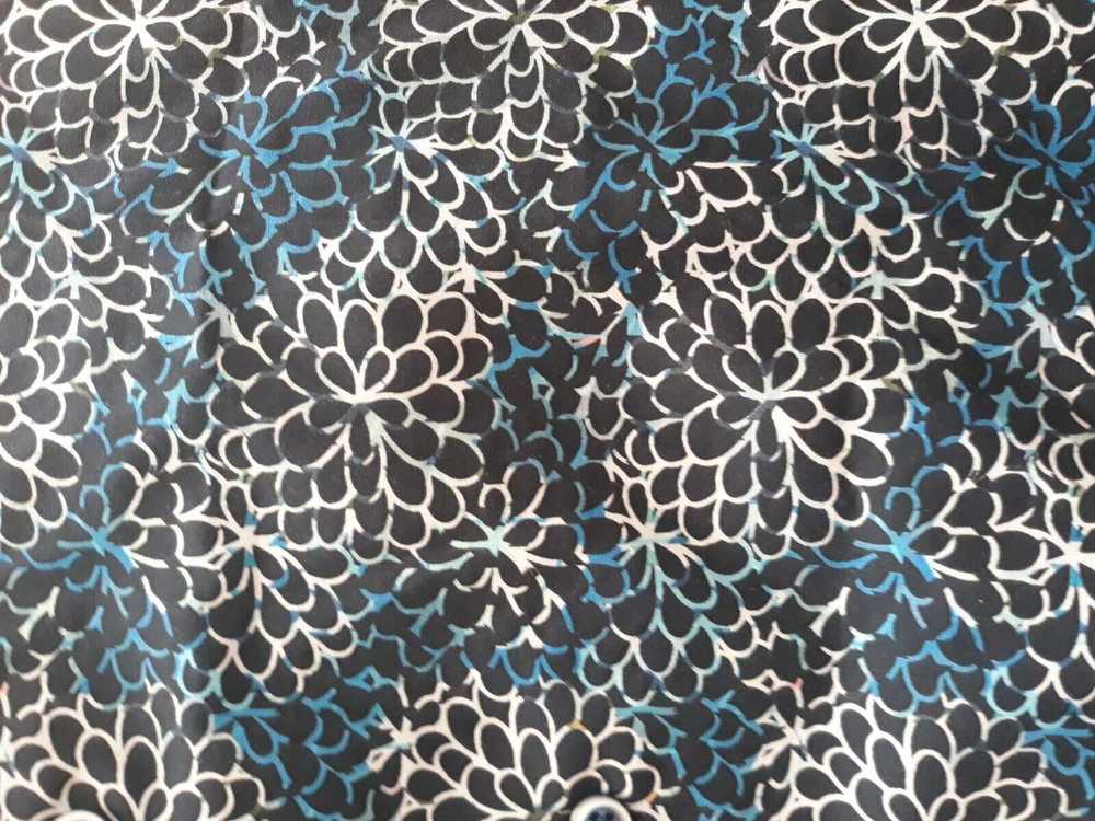 Robert Graham Blue White Black Floral Size 2XL - image 5