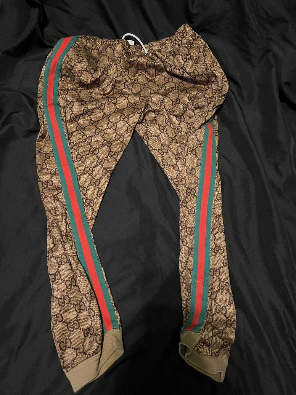 Gucci Gucci Technical Track Pants Medium GG Logo … - image 7