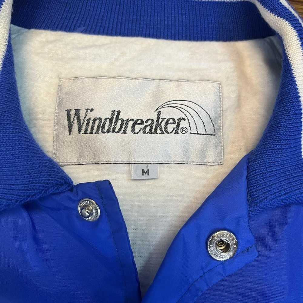 Windbreaker Blue Vintage Windbreaker Jacket - image 2