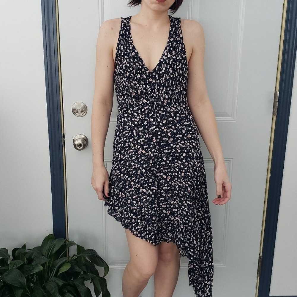 Vintage 90s Bias Cut Sun Dress - image 1