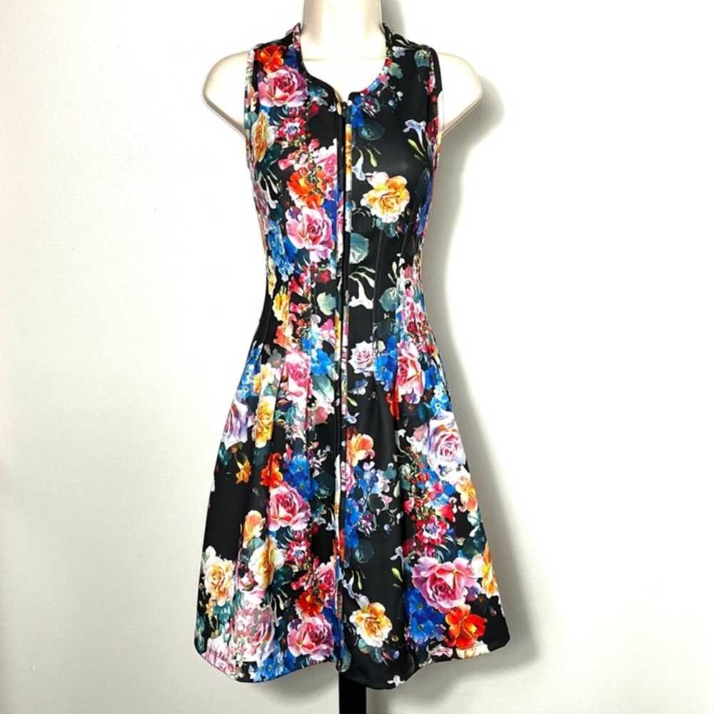 Like new Betsey Johnson Multi colored Floral body… - image 3